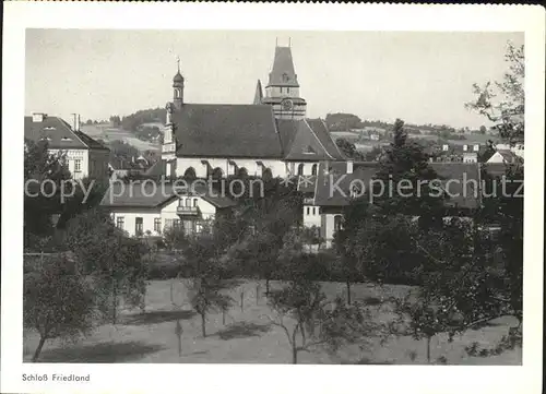 Friedland Boehmen Schloss Jahrweiser Schoenes Sudetenland Kat. Frydlant