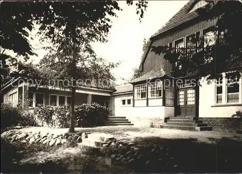 Insel Hiddensee Gerhart Hauptmann Gedaechtnisstaette Kloster Kat. Insel Hiddensee