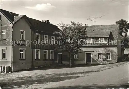 Lengefeld Erzgebirge Betriebsferienheim Waldesruh Bezirksdirektion WTB Dresden Kat. Lengefeld Erzgebirge