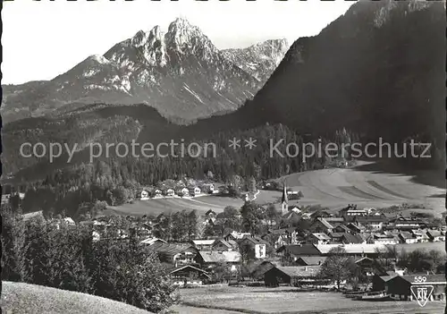 Bad Haering Tirol Gesamtansicht mit Kaisergebirge Schwefelbad Kat. Bad Haering