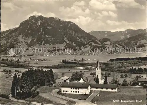 Seifriedsberg Sonthofen Jugendheim Elias Alpenpanorama Kat. Blaichach