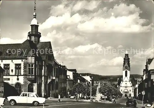 Adorf Vogtland Thaelmannplatz Kat. Adorf