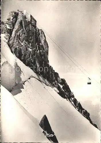 Chamonix Telepherique de l Aiguille du Midi Bergbahn Kat. Chamonix Mont Blanc