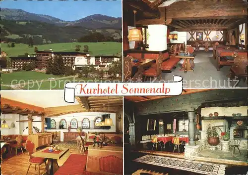 Sonthofen Oberallgaeu Kurhotel Sonnenalp Kat. Sonthofen