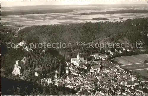 Blaubeuren Fliegeraufnahme Kat. Blaubeuren