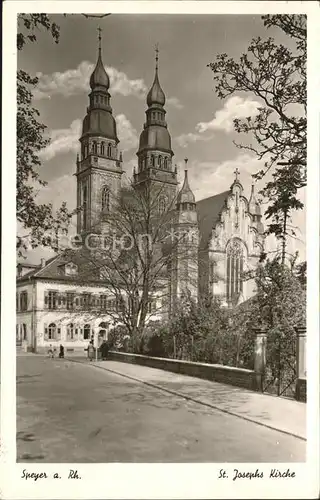 Speyer Rhein St. Josephs Kirche Kat. Speyer