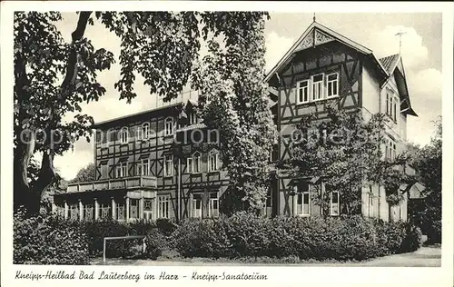 Bad Lauterberg Sanatorium Kat. Bad Lauterberg im Harz