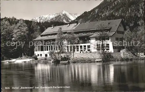 Garmisch Partenkirchen Hotel Badersee Kat. Garmisch Partenkirchen