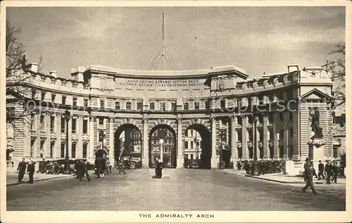 London Admiralty Arch Kat. City of London