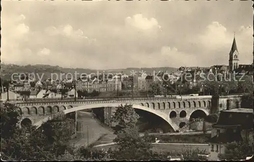 Plauen Vogtland Bruecke Kat. Plauen