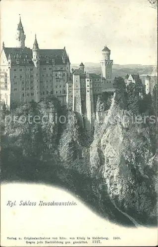 Schloss Neuschwanstein  Kat. Fuessen