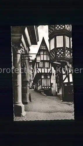 Bernkastel Kues Mittelalterliche Haeuser Markt Kat. Bernkastel Kues