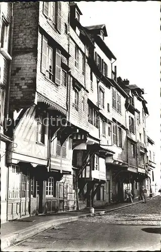 Honfleur Strassenansicht Kat. Honfleur