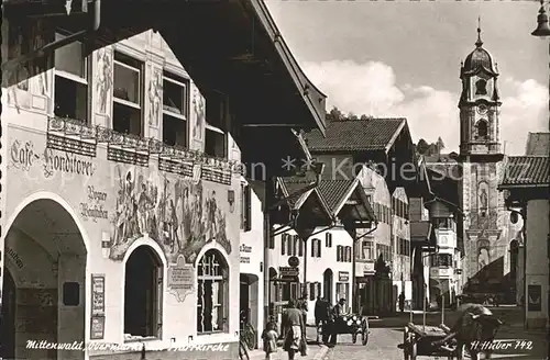 Mittelwald Obermarkt Pfarrkirche Kat. Adelmannsfelden