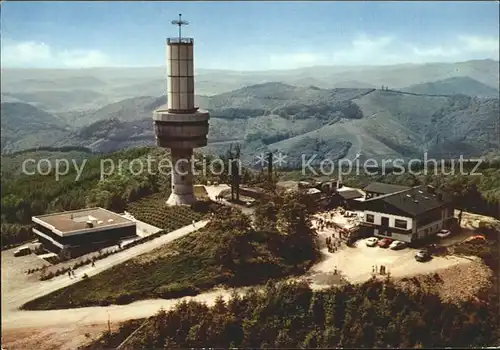 Bad Sachsa Harz Fliegeraufnahme Hotel Berghof Ravensberg  Kat. Bad Sachsa