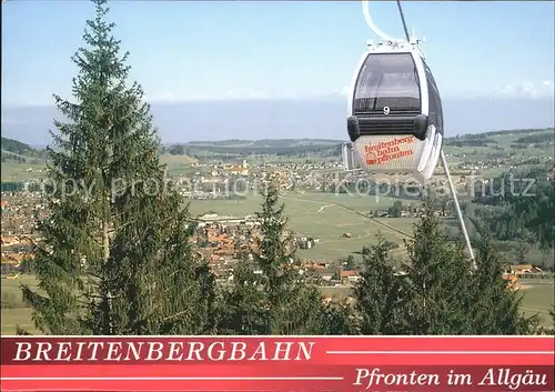 Pfronten Breitenbergbahn Kat. Pfronten