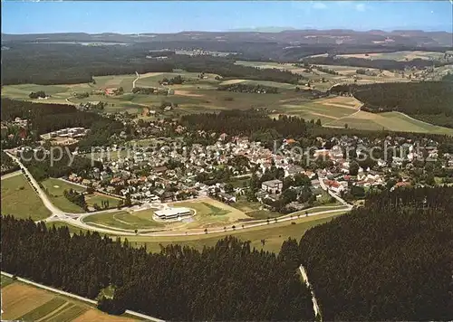 Koenigsfeld Schwarzwald Fliegeraufnahme Heilklimatischer Jahreskurort Kat. Koenigsfeld im Schwarzwald
