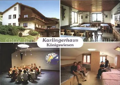 Koenigswiesen Oberoesterreich Karlingerhaus  Kat. Koenigswiesen