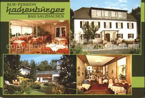 Bad Salzhausen Kur Pension Hachenburger Kat. Nidda