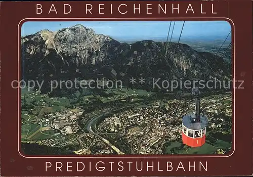 Bad Reichenhall Predigtstuhlbahn Kat. Bad Reichenhall