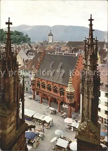 Freiburg Breisgau Marktplatz Kaufhaus Kat. Freiburg im Breisgau