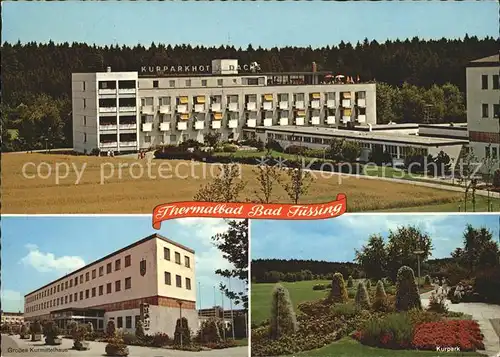 Bad Fuessing Kurpark Hotel Dachs  Kat. Bad Fuessing