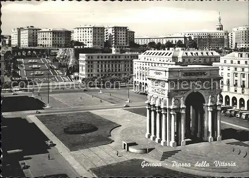 Genova Genua Liguria Piazza della Vittoria Kat. Genova