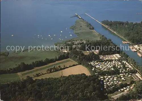 Thielle Sonnenbad Camping Neuenburgersee Zielbruecke Kat. Thielle