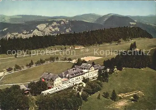 Solothurn Fliegeraufnahme Hotel Kurhaus Weissenstein  Kat. Solothurn