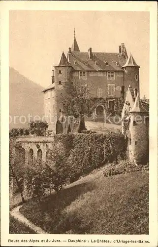 Uriage les Bains Isere Alpes et du Jura Dauphine Chateau Kat. Vaulnaveys le Haut