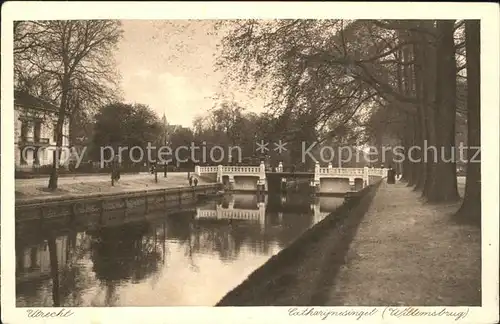 Utrecht Catharijnesingel Willemsbrug Kat. Utrecht