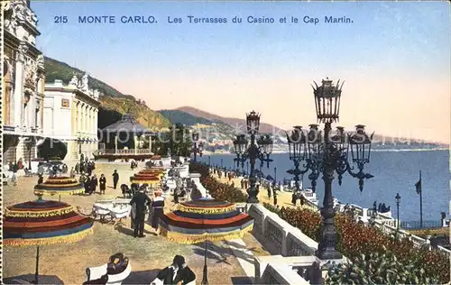 Monte Carlo Terrasse Casino Cap Martin Kat. Monte Carlo