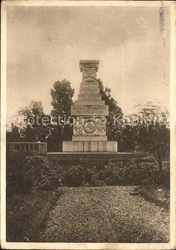 Billy Montigny Denkmal deutschem Mil Friedhof Kat. Billy Montigny