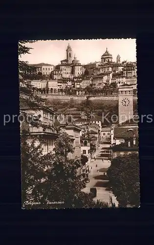 Bergamo Teilansicht Kat. Bergamo