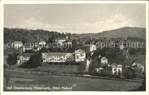 Bad Gleichenberg Hotel Mailand Kat. Bad Gleichenberg