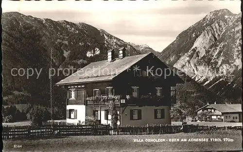 Eben Achensee Villa Obholzer Kat. Eben am Achensee