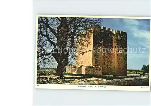 Limassol Kolossi Castle Tuck s Post Card Kat. Limassol