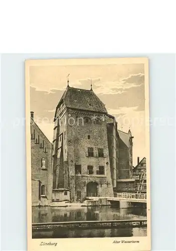 Lueneburg Alter Wasserturm Kat. Lueneburg