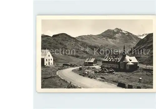 St Christoph Arlberg Hospiz Blick gegen Sulzkopf / St. Anton am Arlberg /Landeck