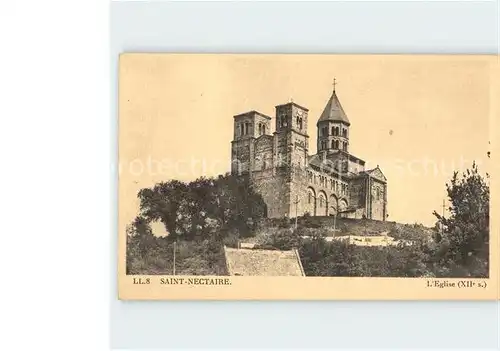 Saint Nectaire Puy de Dome Eglise Kat. Saint Nectaire