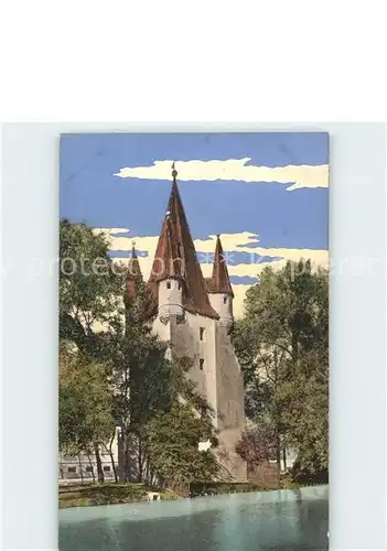 Augsburg Fuenfgrad Turm Kat. Augsburg