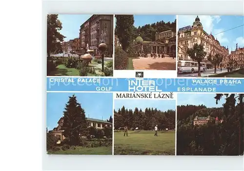 Marianske Lazne Cristal Palace Interhotel Palace Praha Golf Esplanade Kat. Marienbad