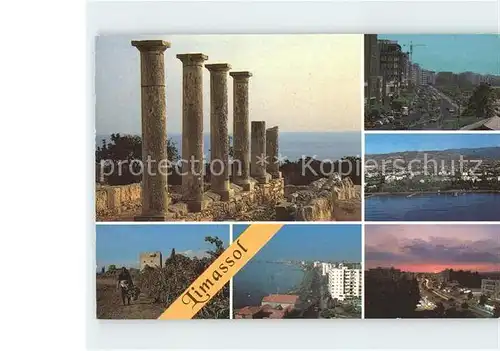 Limassol Teilansichten Ruinen Antike Staette Kat. Limassol
