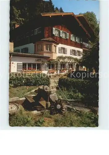 Marktschellenberg Gasthaus Pension Kugelmuehle an der Almbachklamm Kat. Marktschellenberg