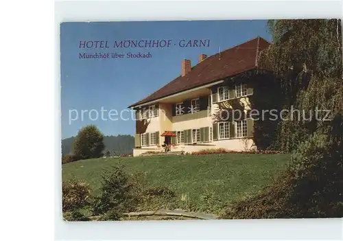 Muenchhoef Hotel Muenchhof Garni Kat. Eigeltingen