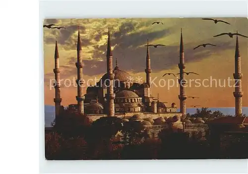 Istanbul Constantinopel Sultan Ahmet Camii Blue Mosque Blaue Moschee / Istanbul /