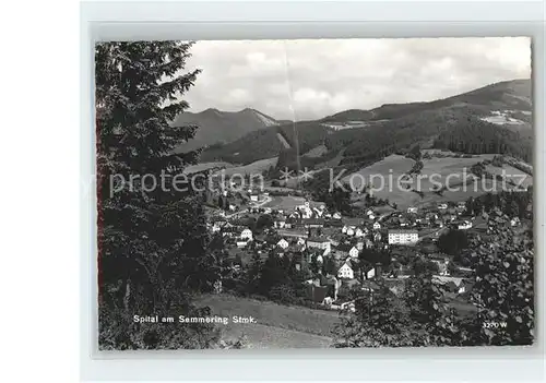 Spital Semmering Steiermark Panorama Kat. Spital am Semmering