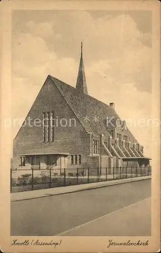 Zwolle Overijssel Jeruzalemkerk Kat. Zwolle