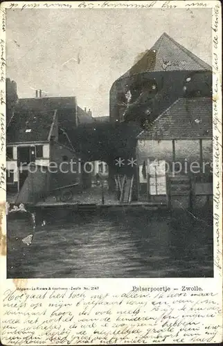 Zwolle Overijssel la Rivere Kat. Zwolle