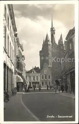 Zwolle Overijssel Sassenstraat Kat. Zwolle